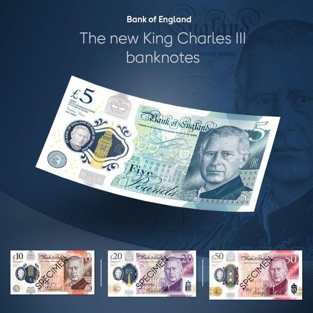 英格兰银行公布了新的英镑纸币设计图案。